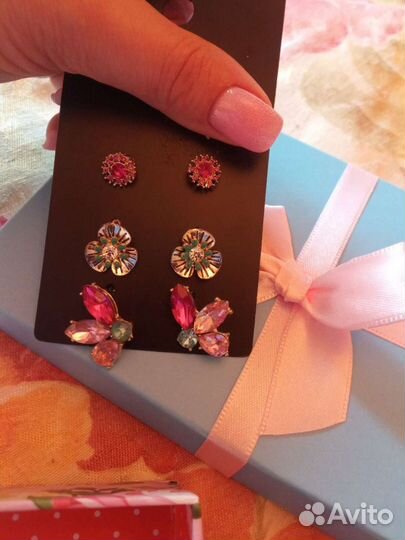 Бижутерия серьги