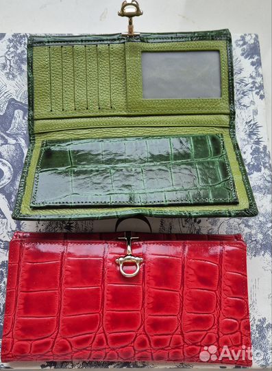 Кошелек женский натуральная кожа италия