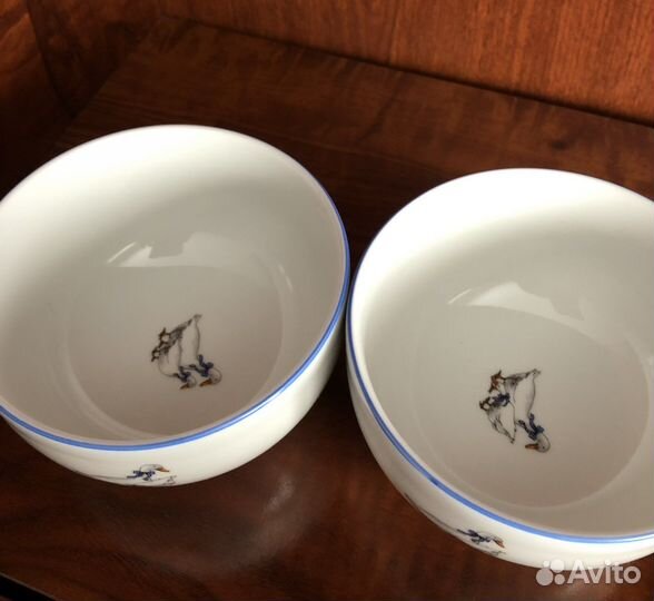 Миски пиалы Гуси Чехия