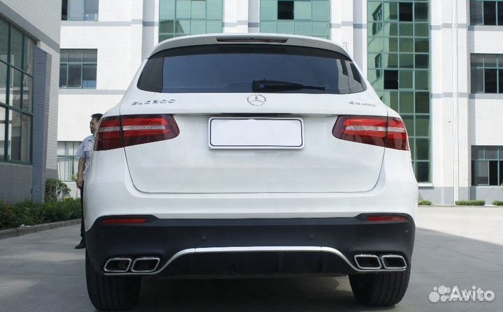 Диффузор 63 AMG Mercedes GLC