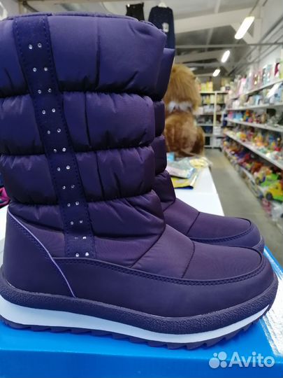 Новые зимние сапожки для девочки раз. 34-38