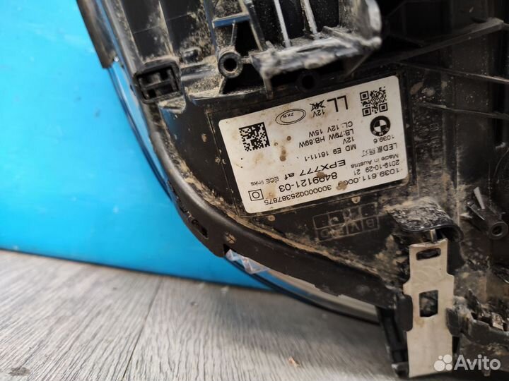 Фара левая BMW 5er G30 G31 2016