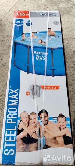 Каркасный бассейн bestway steel pro max