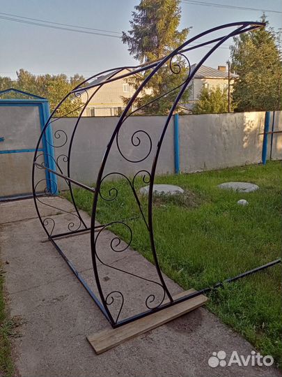 Арка-навес для скамейки