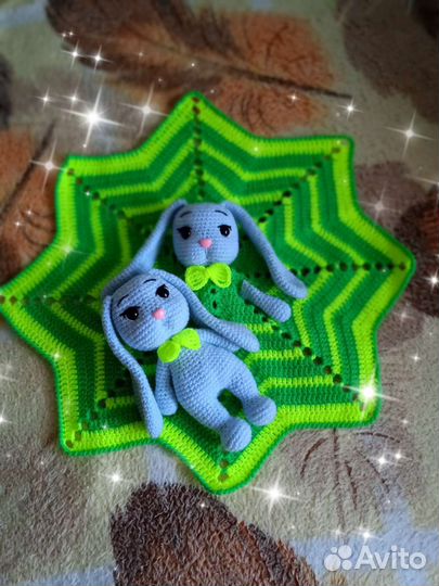 Игрушка-погремушка и комфортер