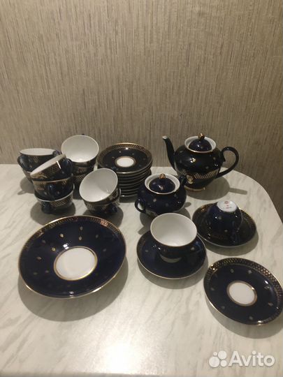 Чайные и кофейные сервизы новые лфз СССР