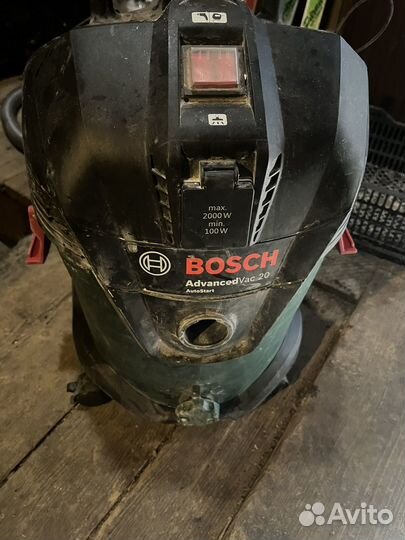 Пылесос Bosch строительный мало б/у