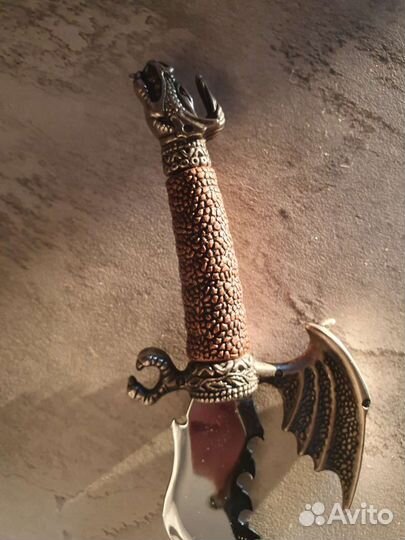 Нож мечь стальной сувенирный