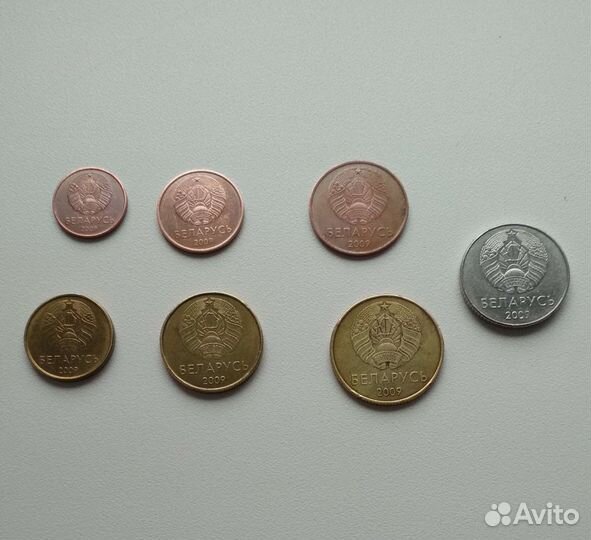 Комплект монет. Беларусь. 2009 г