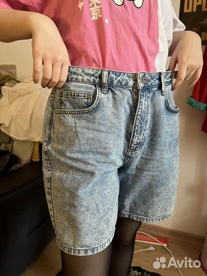 Шорты джинсовые