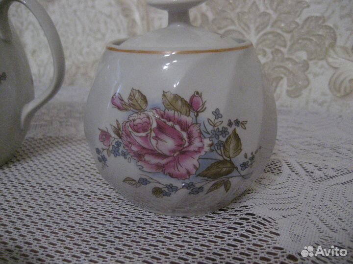 Чайно-кофейный сервиз на 6 персон. З-д Пролетарий