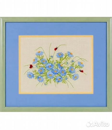 Набор для вышивки лентами Нежность утра Panna, нов