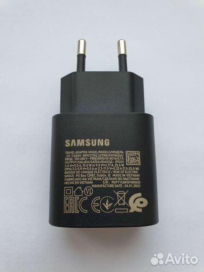 Зарядное устройство Samsung 25w оригинал