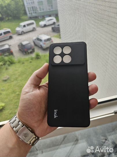 Чехол IMak+керамическая плёнка для Poco X6 Pro