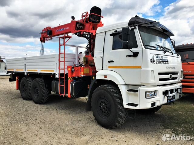 КамАЗ 43118 с КМУ, 2023