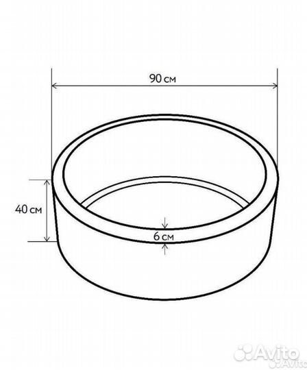 Сухой бассейн с шариками бу