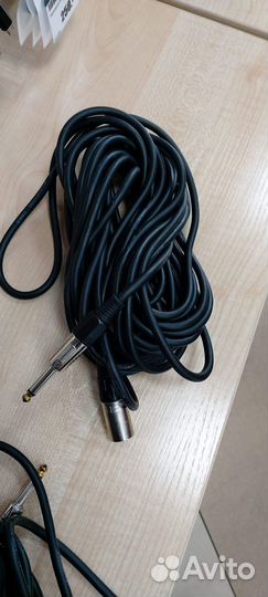 Кабель XLR-Jack 6.3mm моно 10 метров