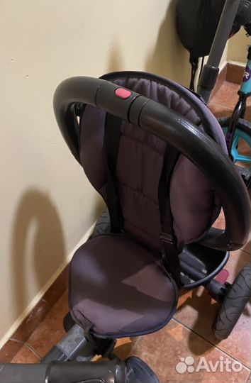 Велосипед трехколесный с ручкой