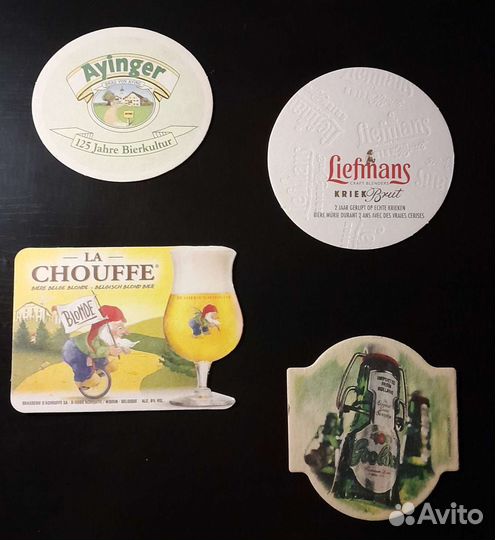 Костер пивной, бирдекель, пивная подставка