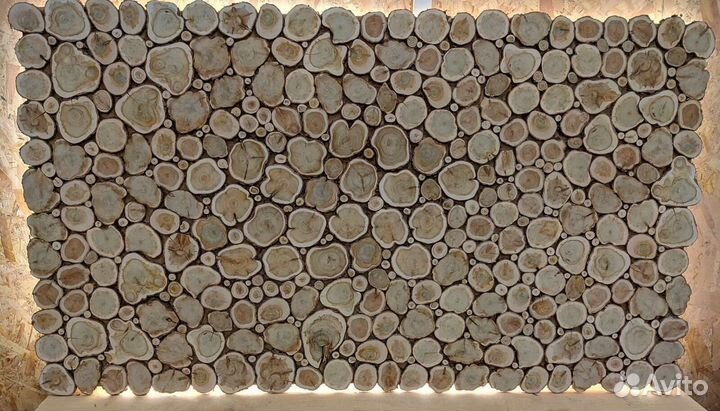 Панно из можжевельника