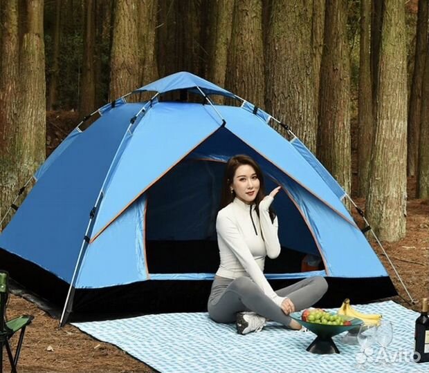 Палатка автоматическая 4 местная