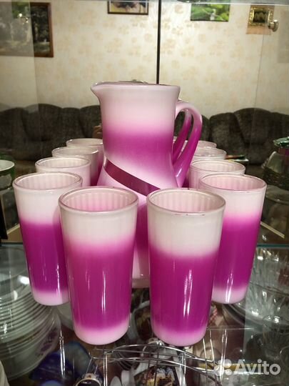 Набор кувшин и стаканы