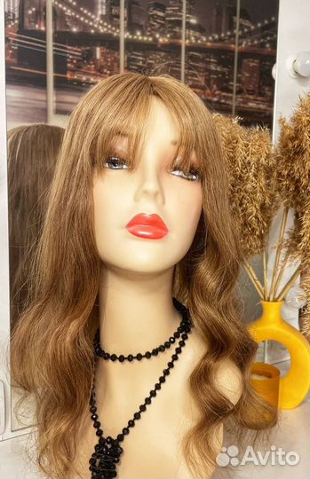 Накладка из натуральных волос на сетке