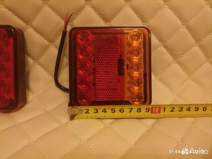 Задние фонари на прицеп LED 12-24V 2 шт