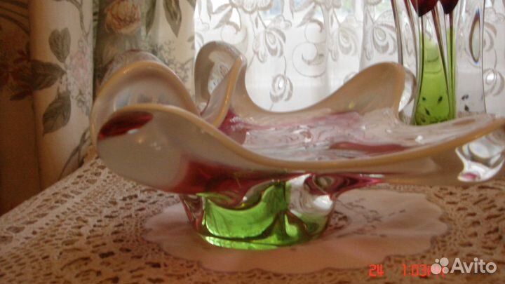 Ваза хрустальная СССР