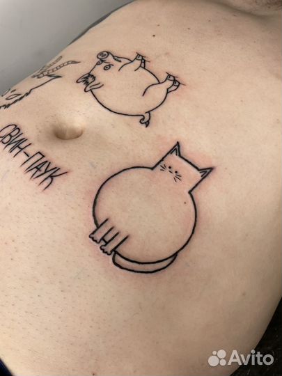 Модель на тату