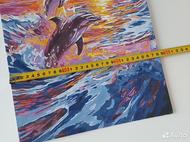 Готовая картина по номерам