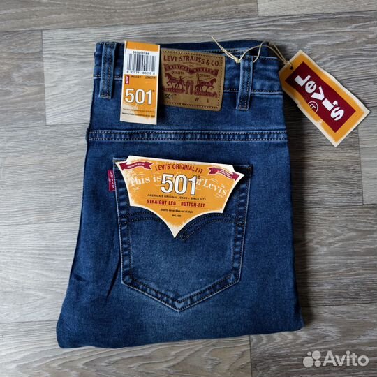 Джинсы Levi's 501 синие