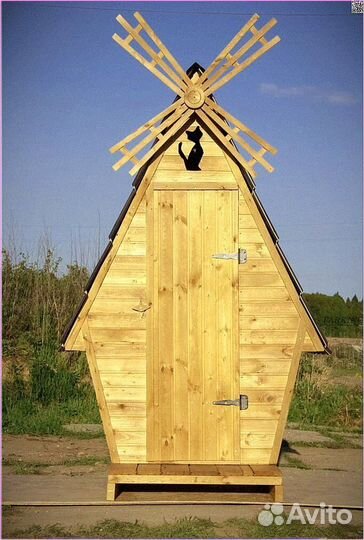 Дачный туалет домик вкл 429