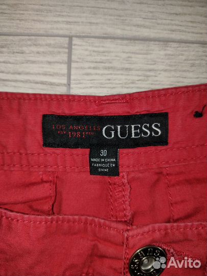 Карго шорты guess