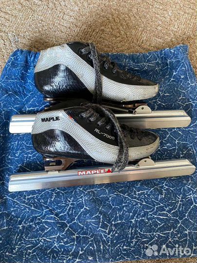 Коньки конькобежные Maple