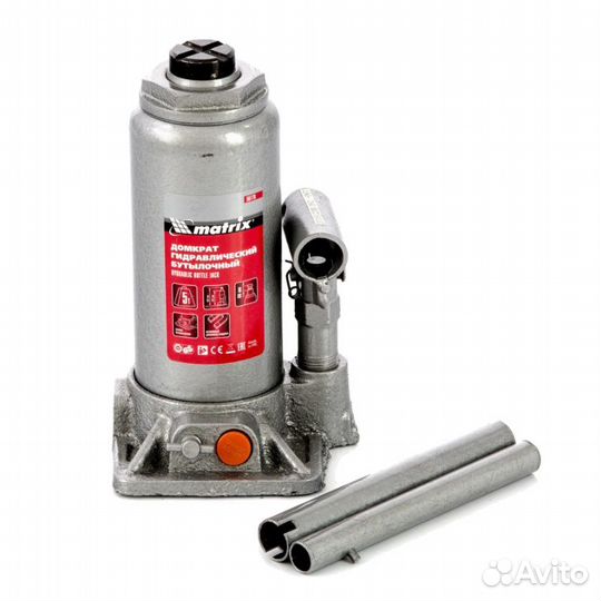 Домкрат гидравлический бутылочный Matrix 50776, 5