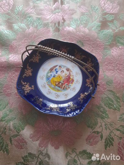 Вазочка богемия для сладостей