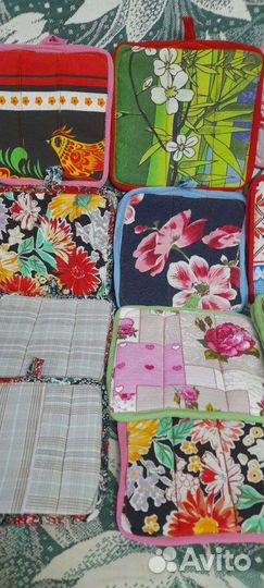 Прихватки для кухни ручная работа