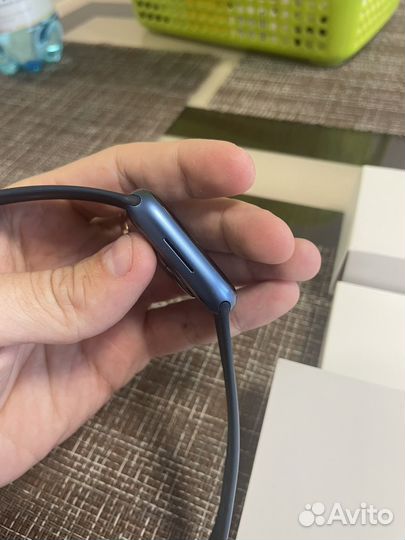 Часы apple watch 7 45 mm blue