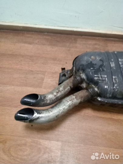 Глушитель (задняя часть, банка) Mercedes-Benz