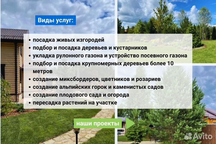 Благоустройство участка под ключ