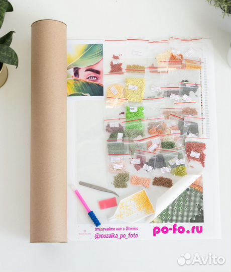 Мозаика по вашей фотографии / наборы для рукоделия