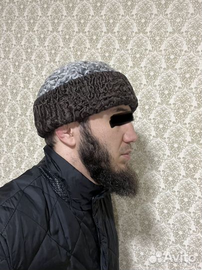 Шапка каракуль спортивная