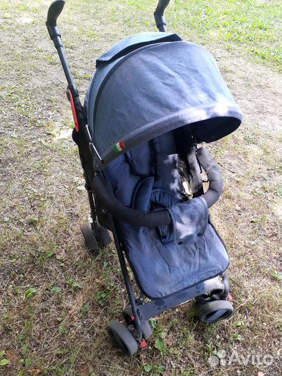 Детская прогулочная легкая коляска трость