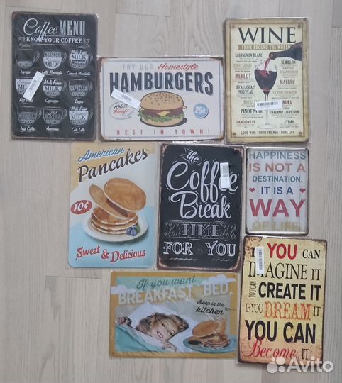 Декоративные таблички