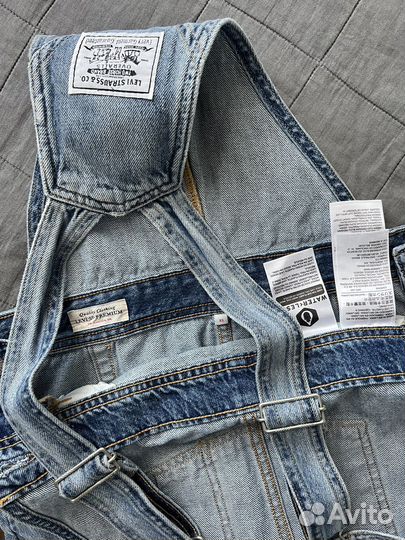 Levis комбинезон/платье джинсовый