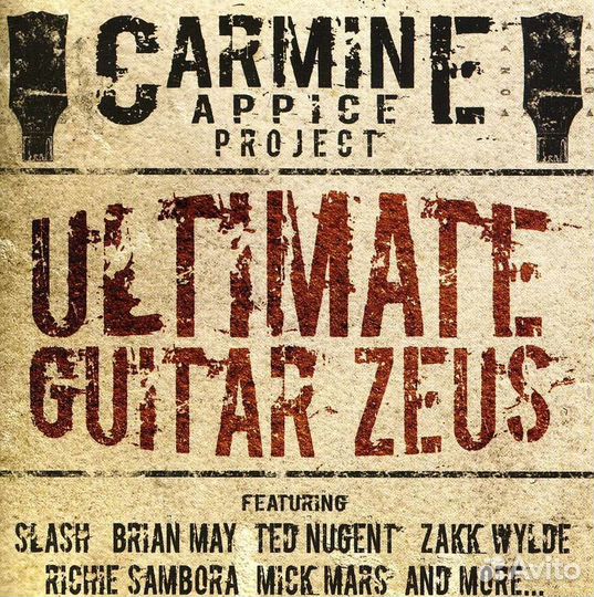 Carmine Appice - Ultimate Guitar Zeus (1 CD)