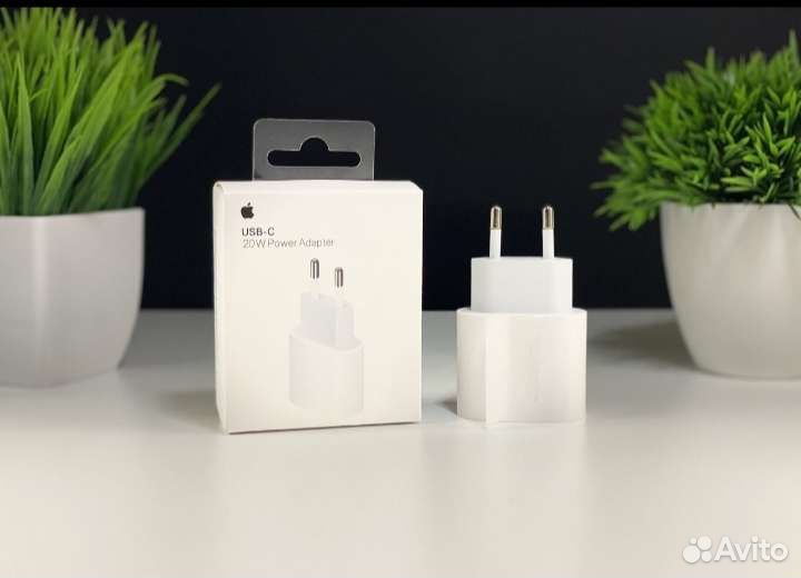 Зарядка на iPhone 20w (комплект) оригинал