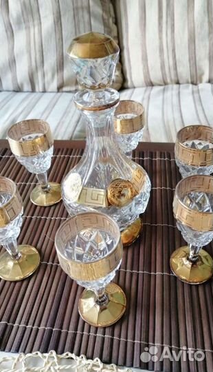 Бокалы Чехия новые, набор 