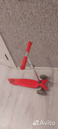 Самокат детский трехколесный бу